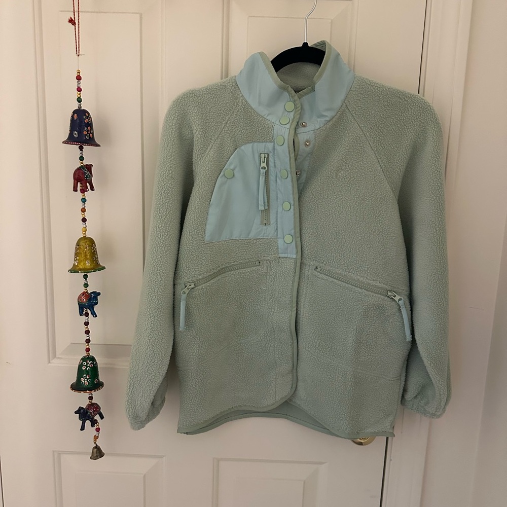 ZYIA Active Youth Light Green Fleece Jacket 12